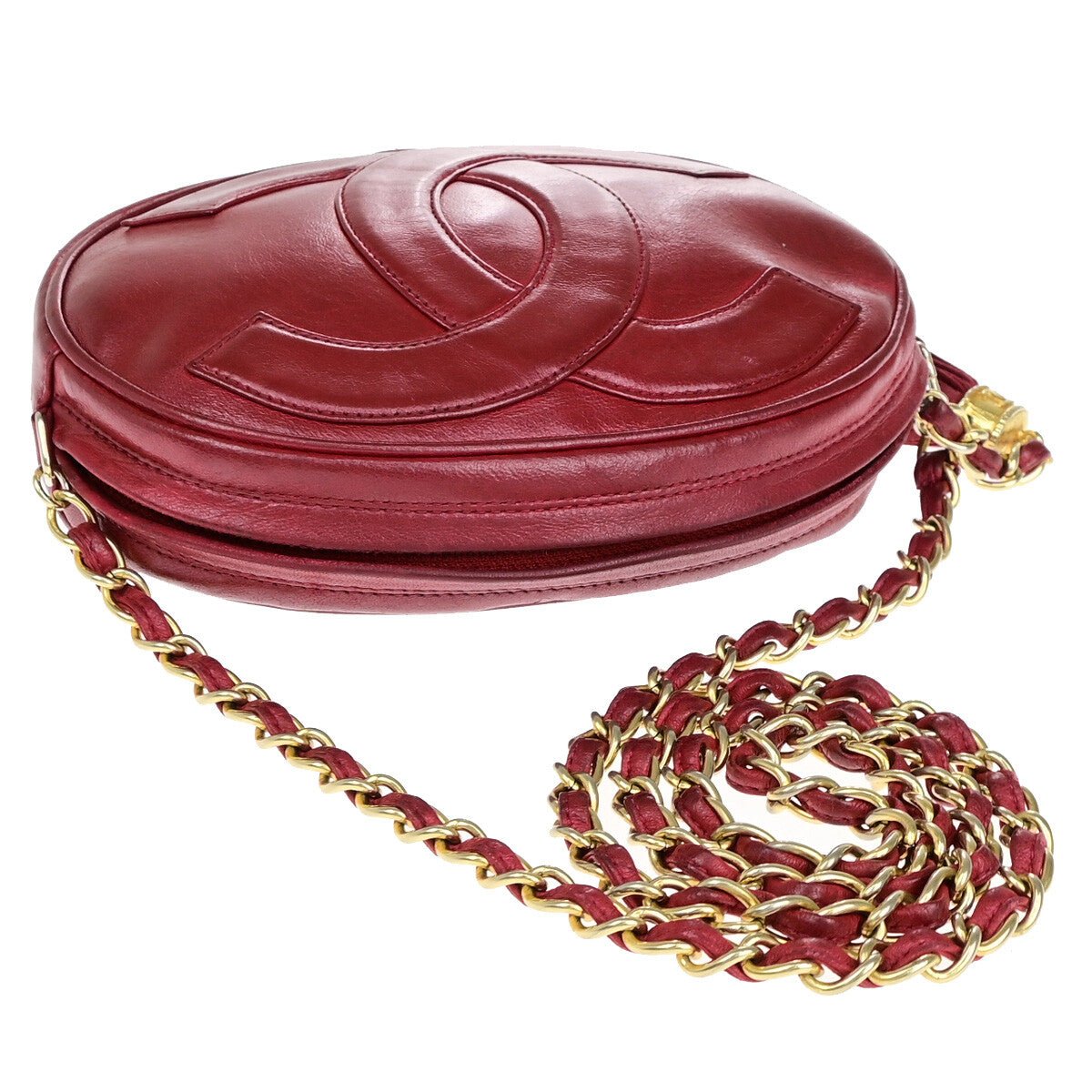 Chanel Vintage CC Oval Chain Bag - Brandsamsara