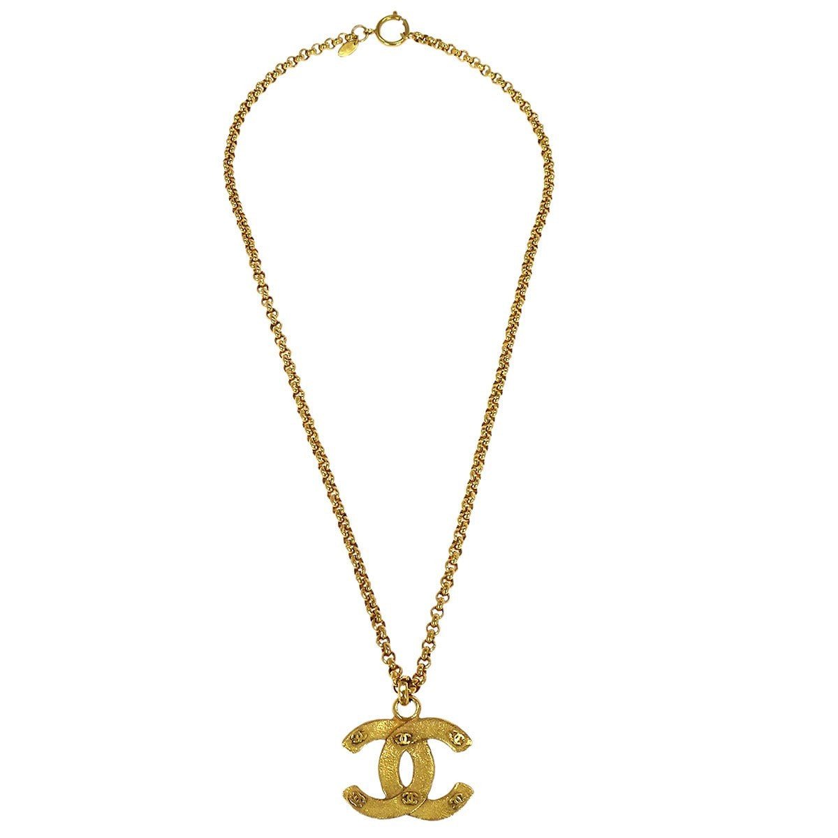 Chanel Vintage CC Pendent Necklace - Brandsamsara