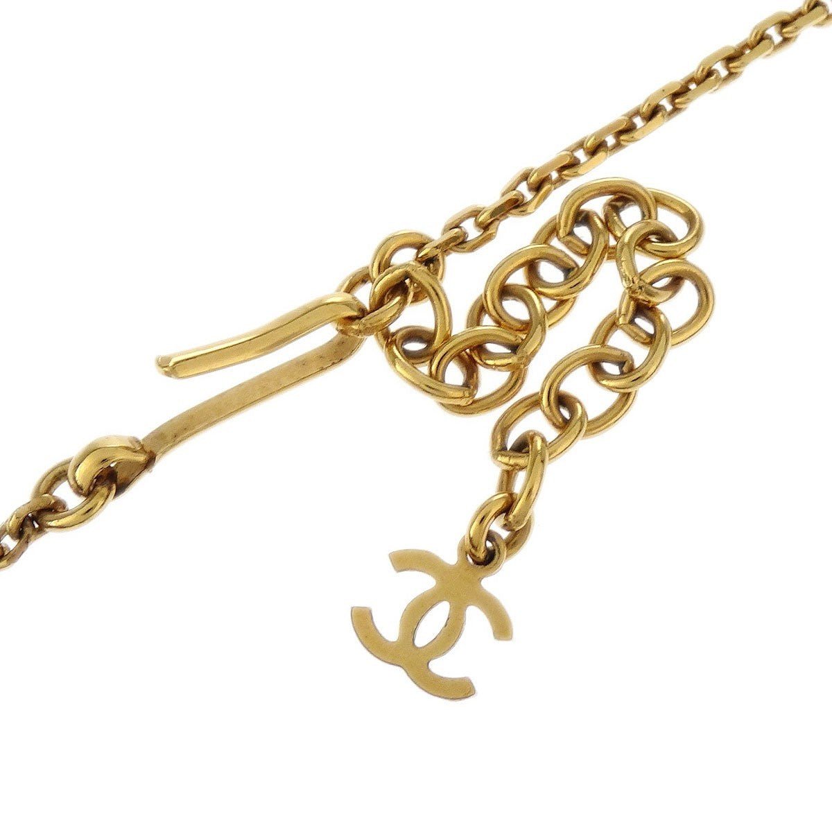 Chanel Vintage CC Rectangular Pendant Necklace - Brandsamsara