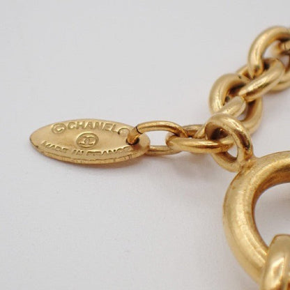 Chanel Vintage CC Round Cut - Out Pendant Necklace - Brandsamsara