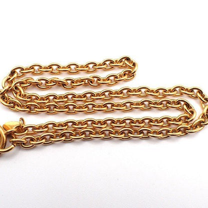 Chanel Vintage CC Round Cut - Out Pendant Necklace - Brandsamsara