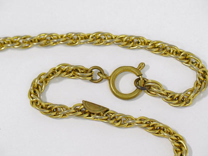 Chanel Vintage CC Round Pendant Chain Necklace - Brandsamsara