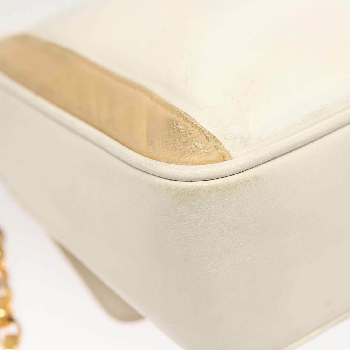 Chanel Vintage Chanel camera beige lambskin gold - Brandsamsara