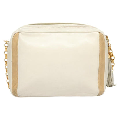 Chanel Vintage Chanel camera beige lambskin gold - Brandsamsara