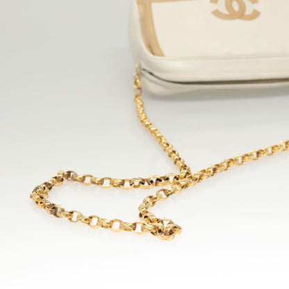 Chanel Vintage Chanel camera beige lambskin gold - Brandsamsara