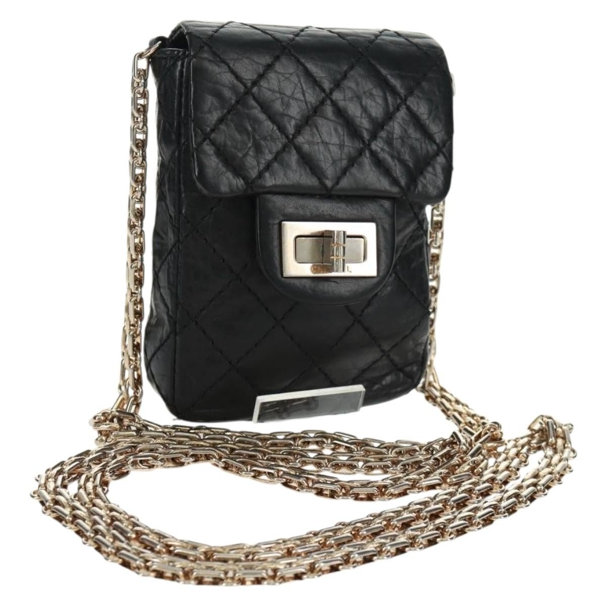 Chanel Vintage Reissue 2.55 Phone Holder Crossbody Bag - Brandsamsara