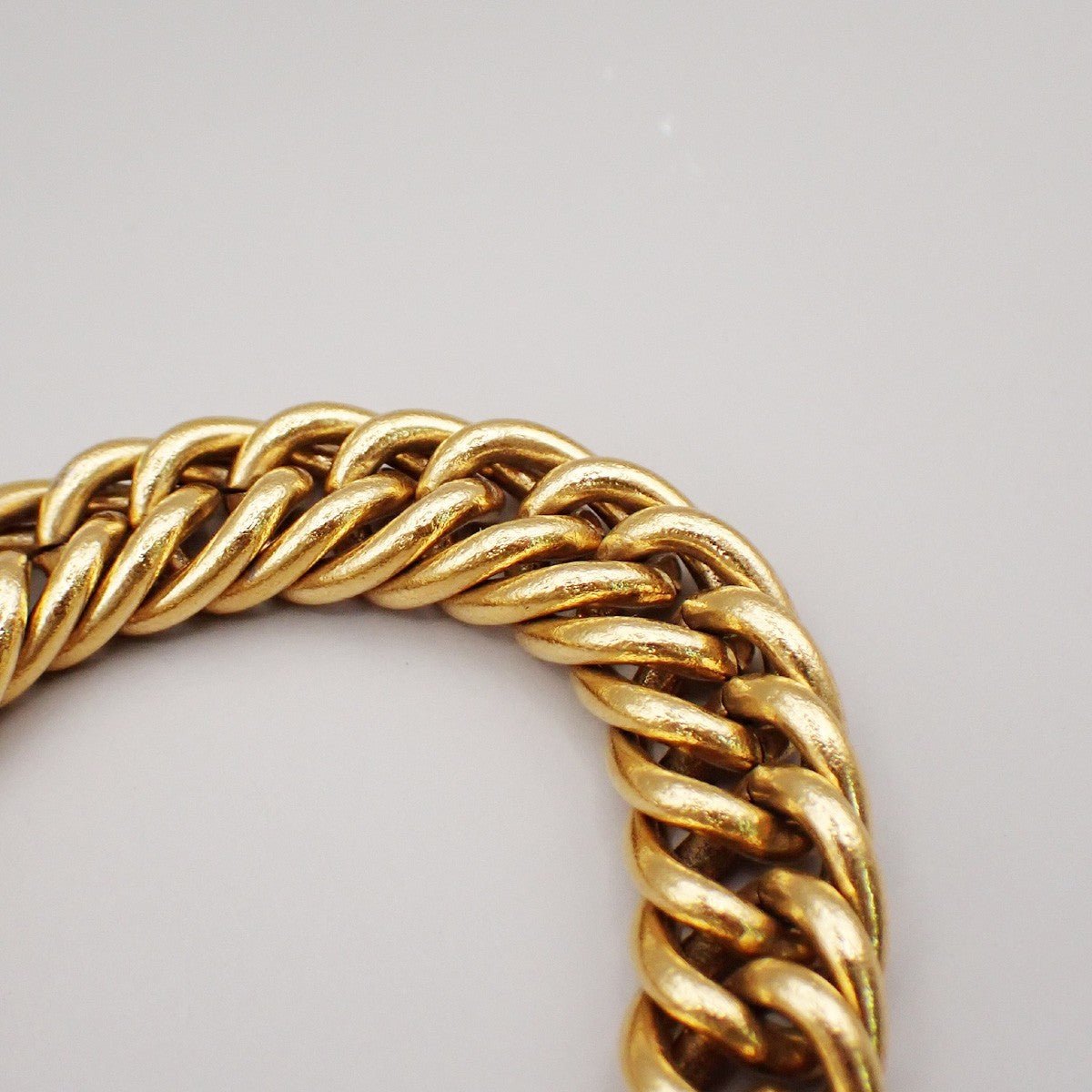 Chanel Vintage Rue Cambon Chain Charm Bracelet - Brandsamsara