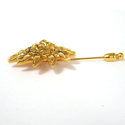 Chanel Vintage Sunburst Lion Head Brooch - Brandsamsara