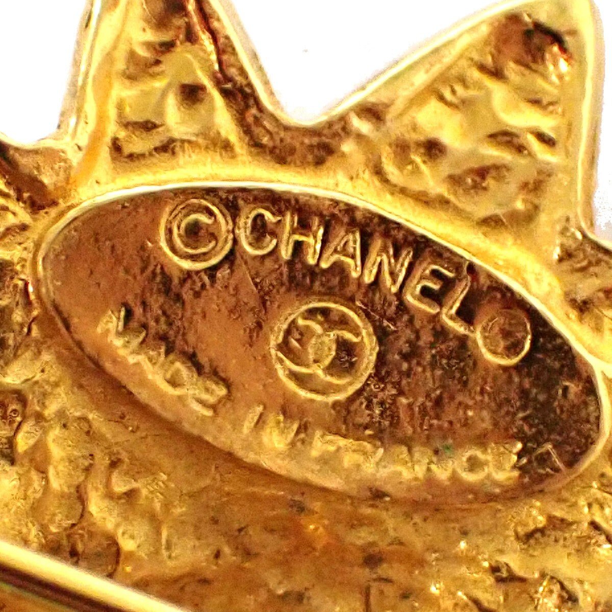 Chanel Vintage Sunburst Lion Head Brooch - Brandsamsara