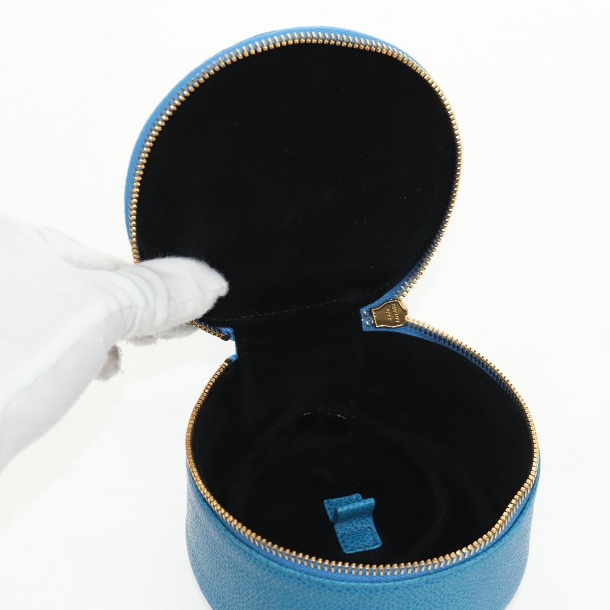 Chanel Vintage Timeless Round Jewelry Case - Brandsamsara