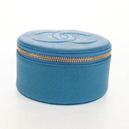 Chanel Vintage Timeless Round Jewelry Case - Brandsamsara