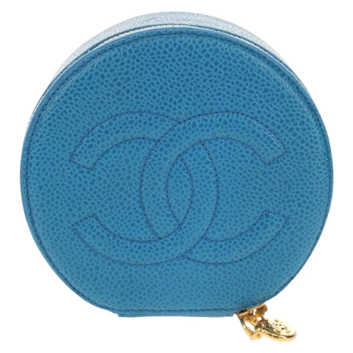 Chanel Vintage Timeless Round Jewelry Case - Brandsamsara