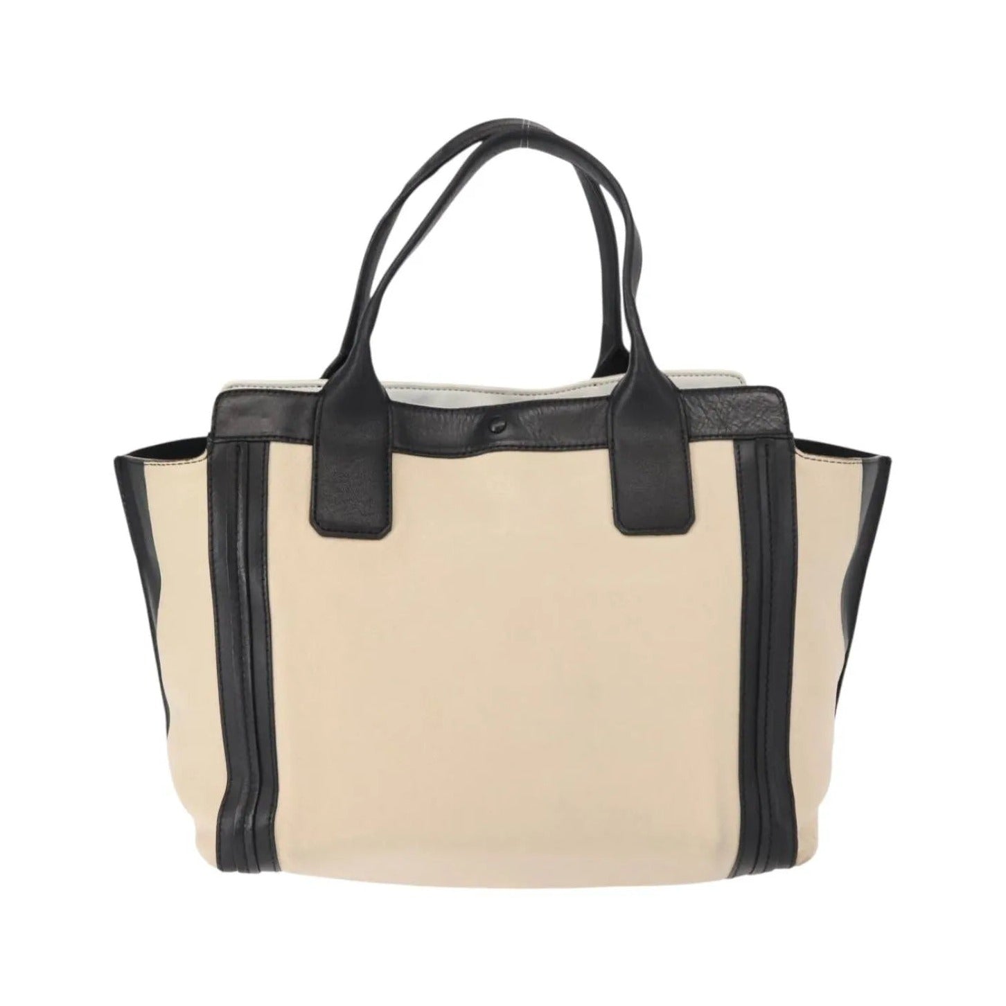 Chloe Alison East West Tote Leather, Beige, Leather, Tote Bag