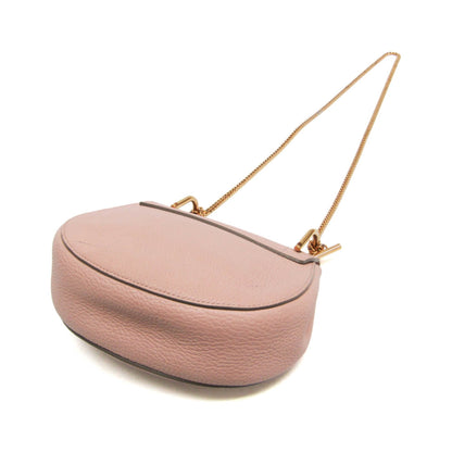 Chloe Drew Leather, Pink, Leather, Crossbody Bag