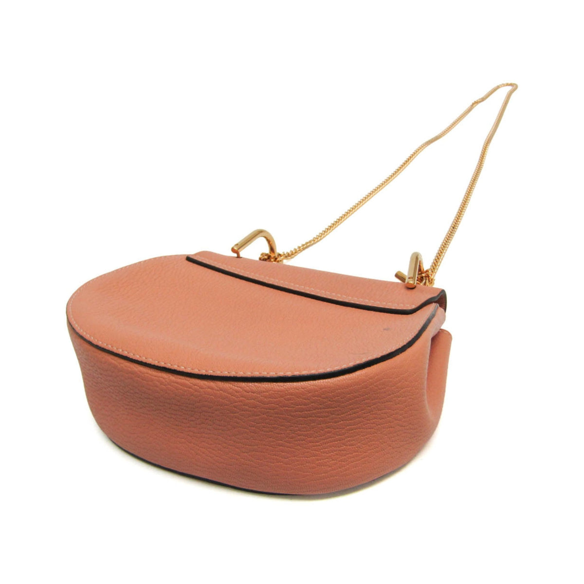 Chloe Drew Leather, Orange, Leather, Crossbody Bag