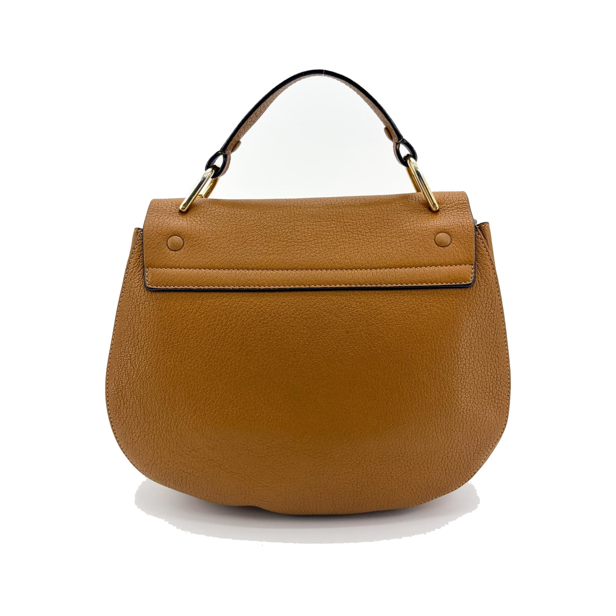 Chloe Drew Leather, Brown, Leather, Crossbody Bag