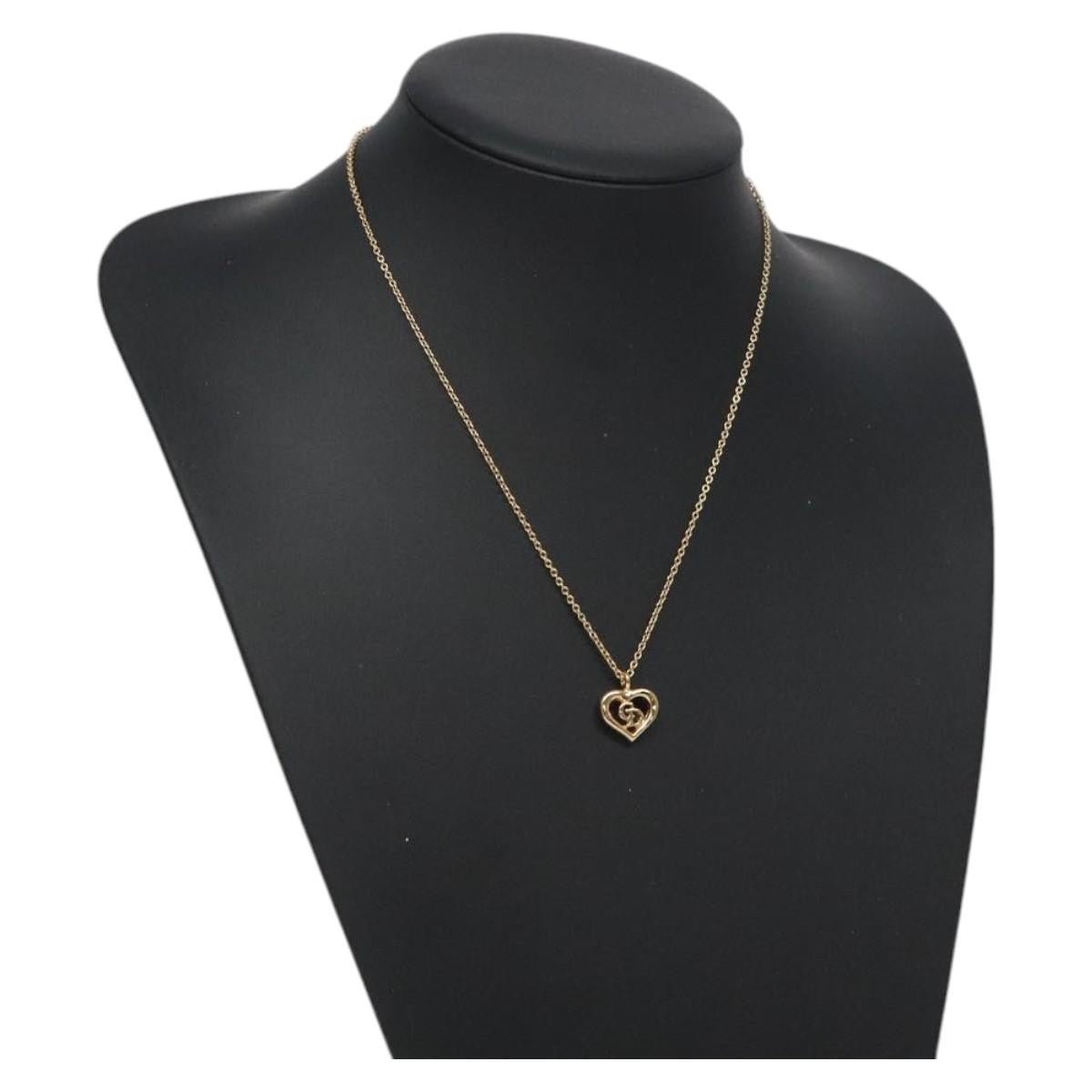 Christian Dior CD Heart Necklace - Brandsamsara