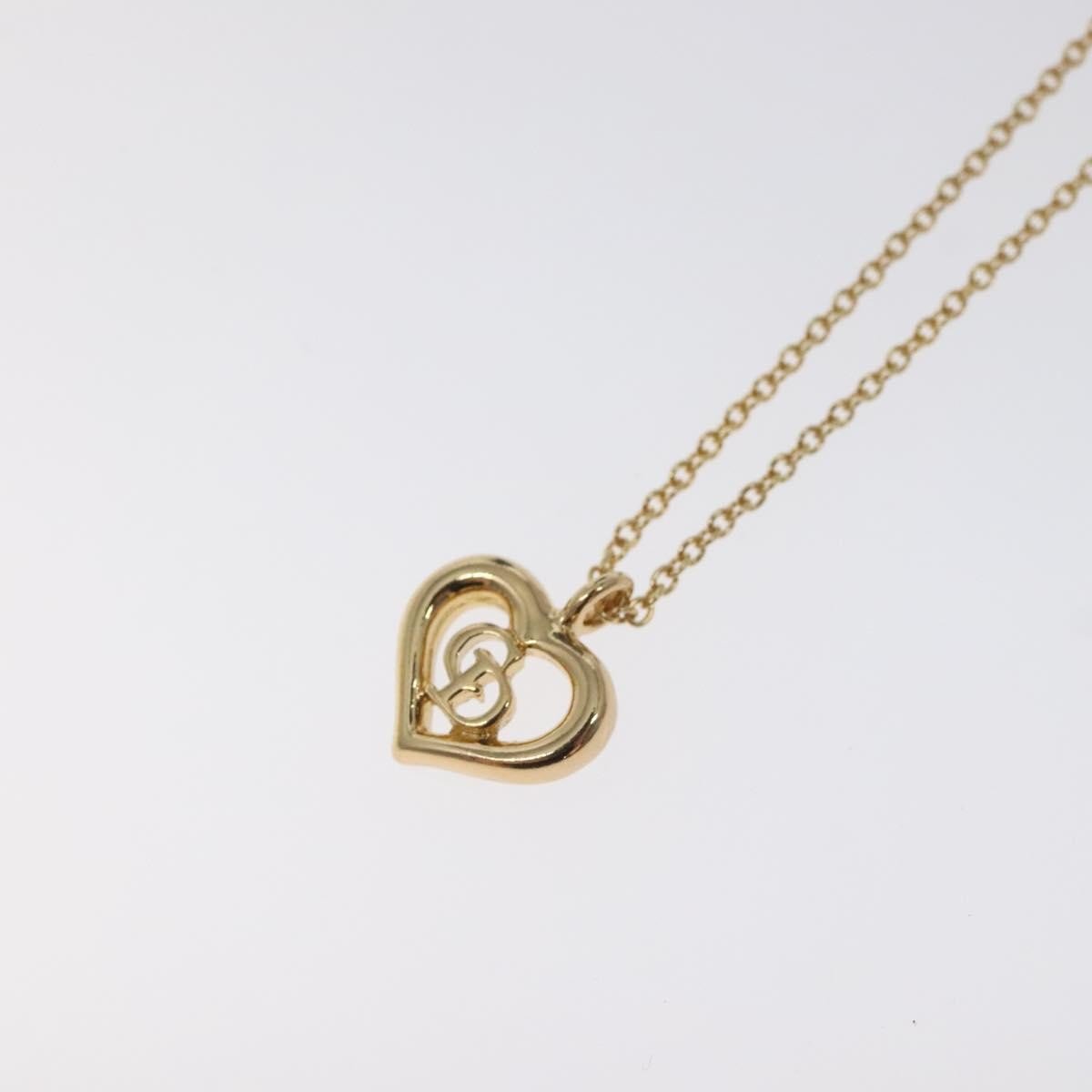 Christian Dior CD Heart Necklace - Brandsamsara