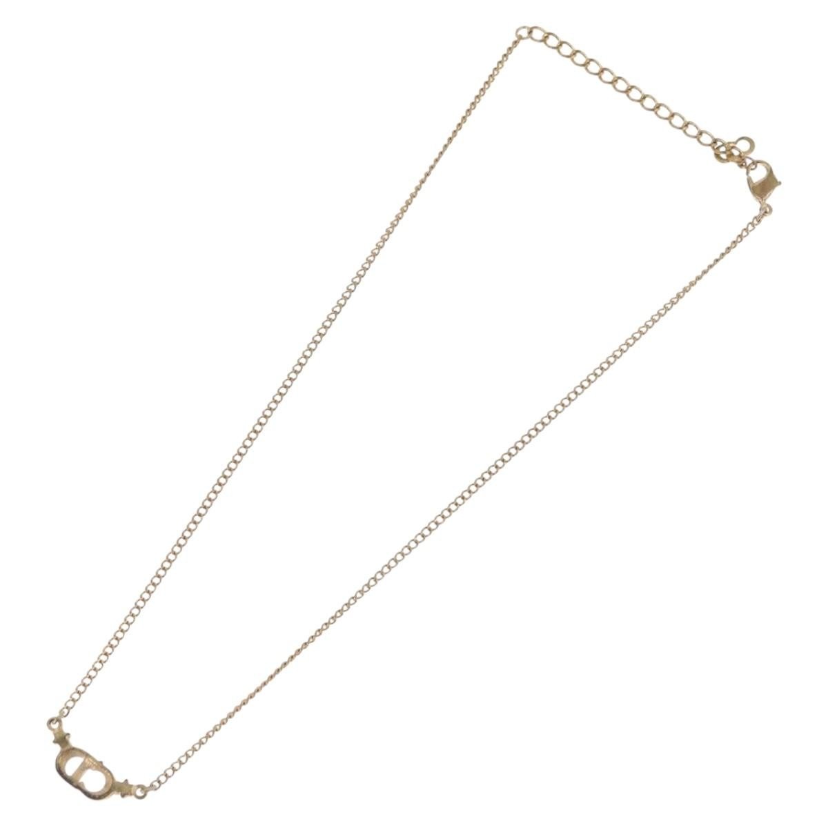 Christian Dior CD Pendant Necklace - Brandsamsara