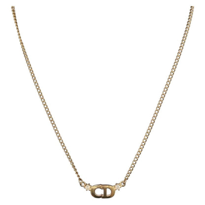 Christian Dior CD Pendant Necklace - Brandsamsara