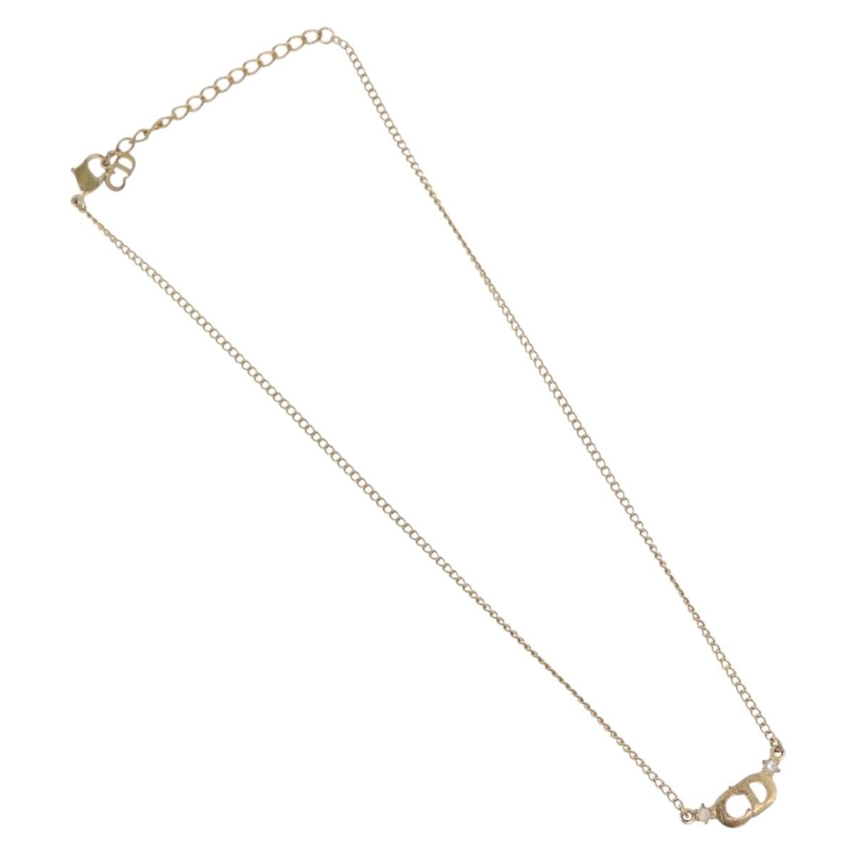 Christian Dior CD Pendant Necklace - Brandsamsara