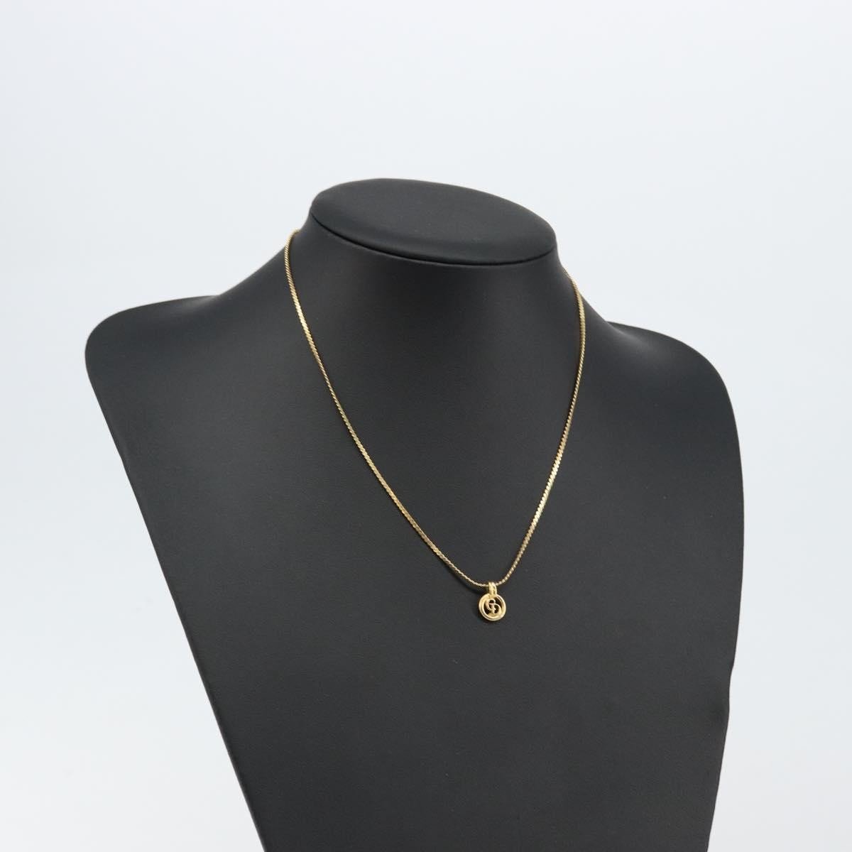 Christian Dior CD Round Pendant Necklace - Brandsamsara