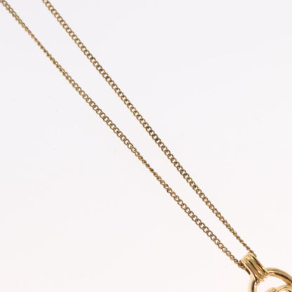 Christian Dior CD Round Pendant Necklace - Brandsamsara