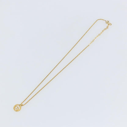 Christian Dior CD Round Pendant Necklace - Brandsamsara