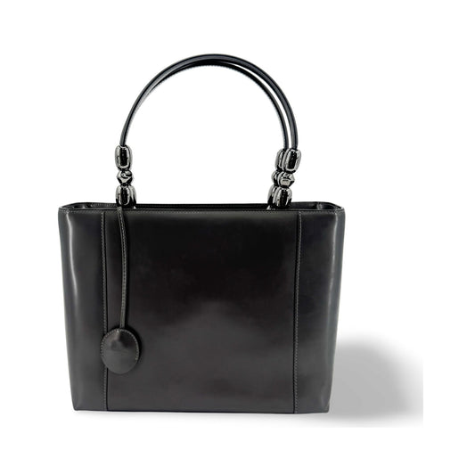 Christian Dior Malice Leather, Black, Calfskin, Handbag
