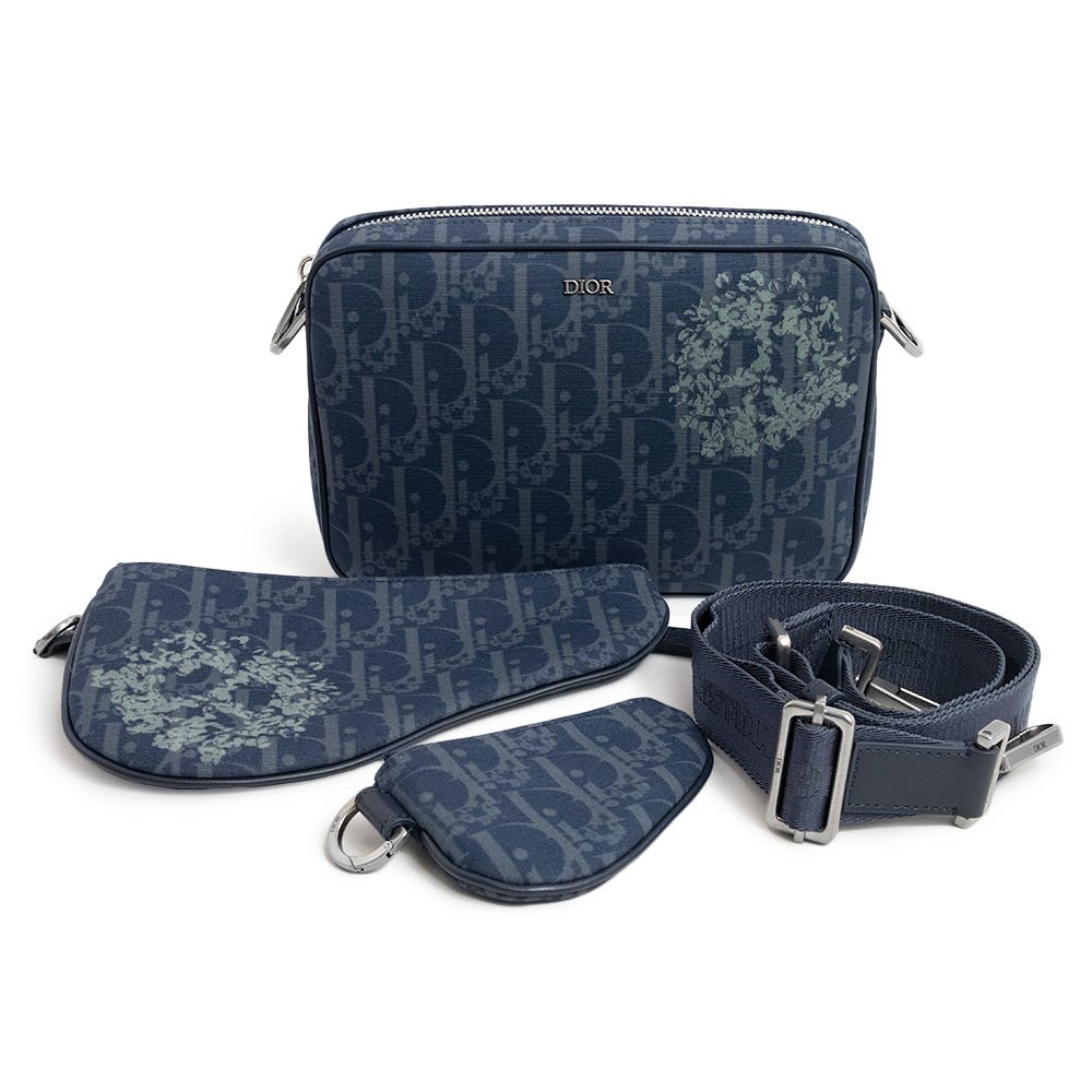 Christian Dior Saddle Tripple Pouch - Brandsamsara