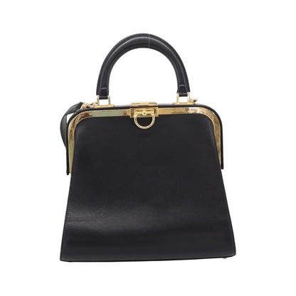 Christian Dior Shoulder Leather, Black, Leather, Shoulder Bag