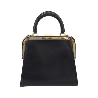 Christian Dior Shoulder Leather, Black, Leather, Shoulder Bag