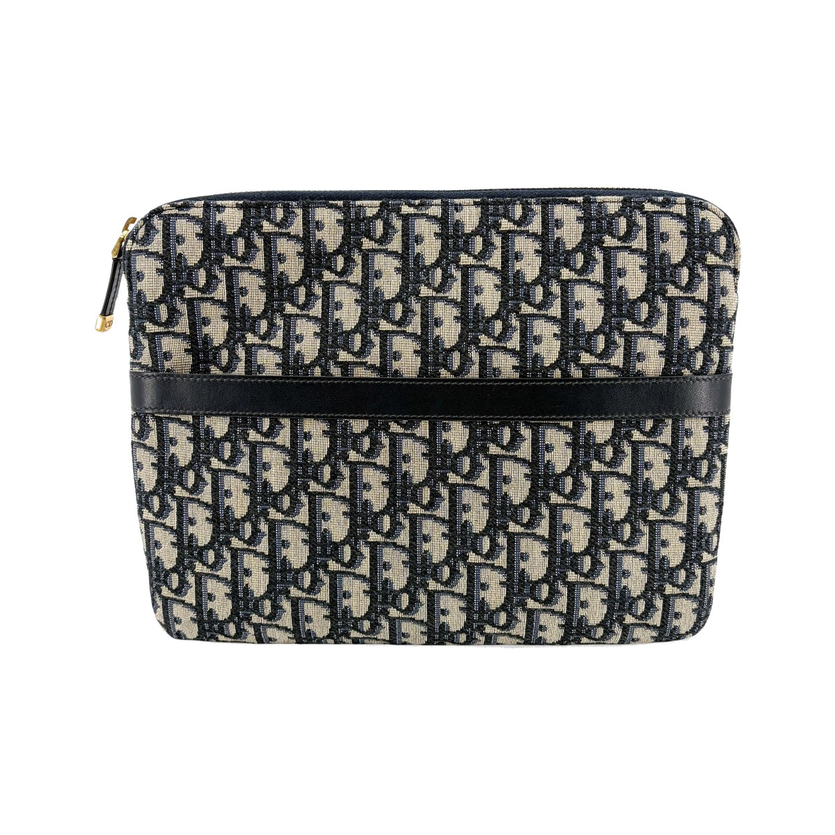 Christian Dior Travel Kit Oblique Canvas, Beige, Canvas, Toiletry Case