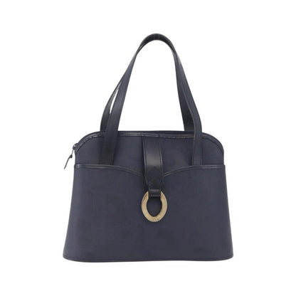 Christian Dior Trotter Canvas, Navy, Canvas, Handbag