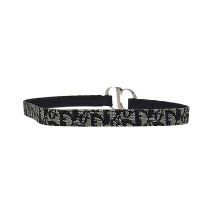 Christian Dior Vintage belt Canvas, Black, Canvas, Belt