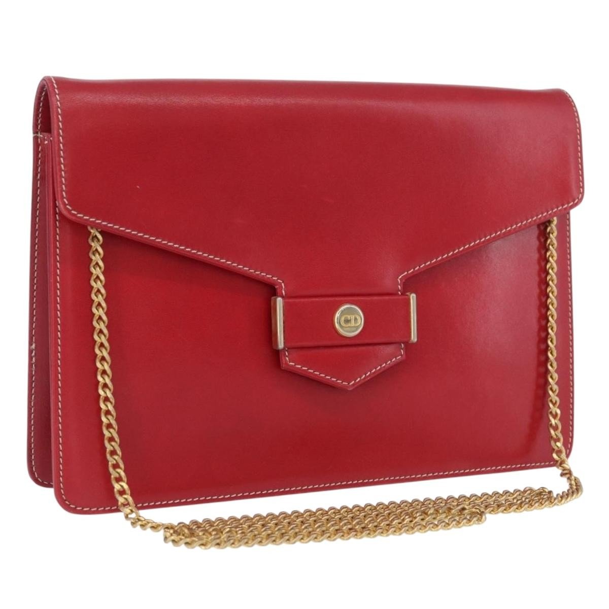 Christian Dior Vintage CD Chain Flap Shoulder Bag - Brandsamsara