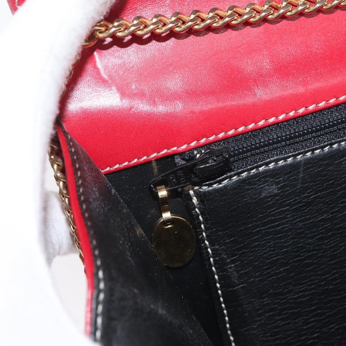 Christian Dior Vintage CD Chain Flap Shoulder Bag - Brandsamsara