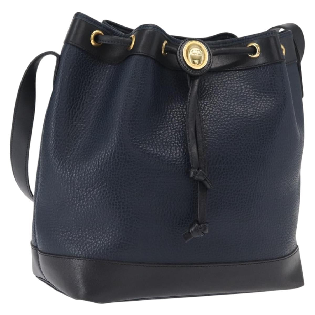 Christian Dior Vintage Drawstring Bucket Bag - Brandsamsara