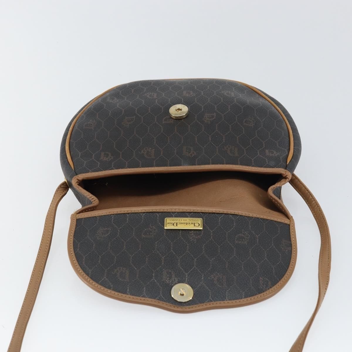 Christian Dior Vintage Honeycomb Flap Crossbody Bag - Brandsamsara