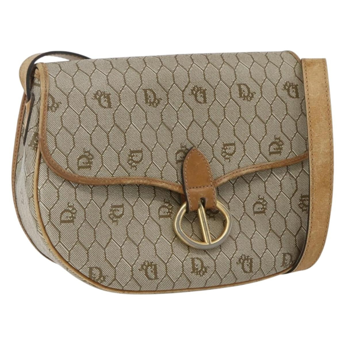 Christian Dior Vintage Honeycomb Flap Crossbody Bag - Brandsamsara
