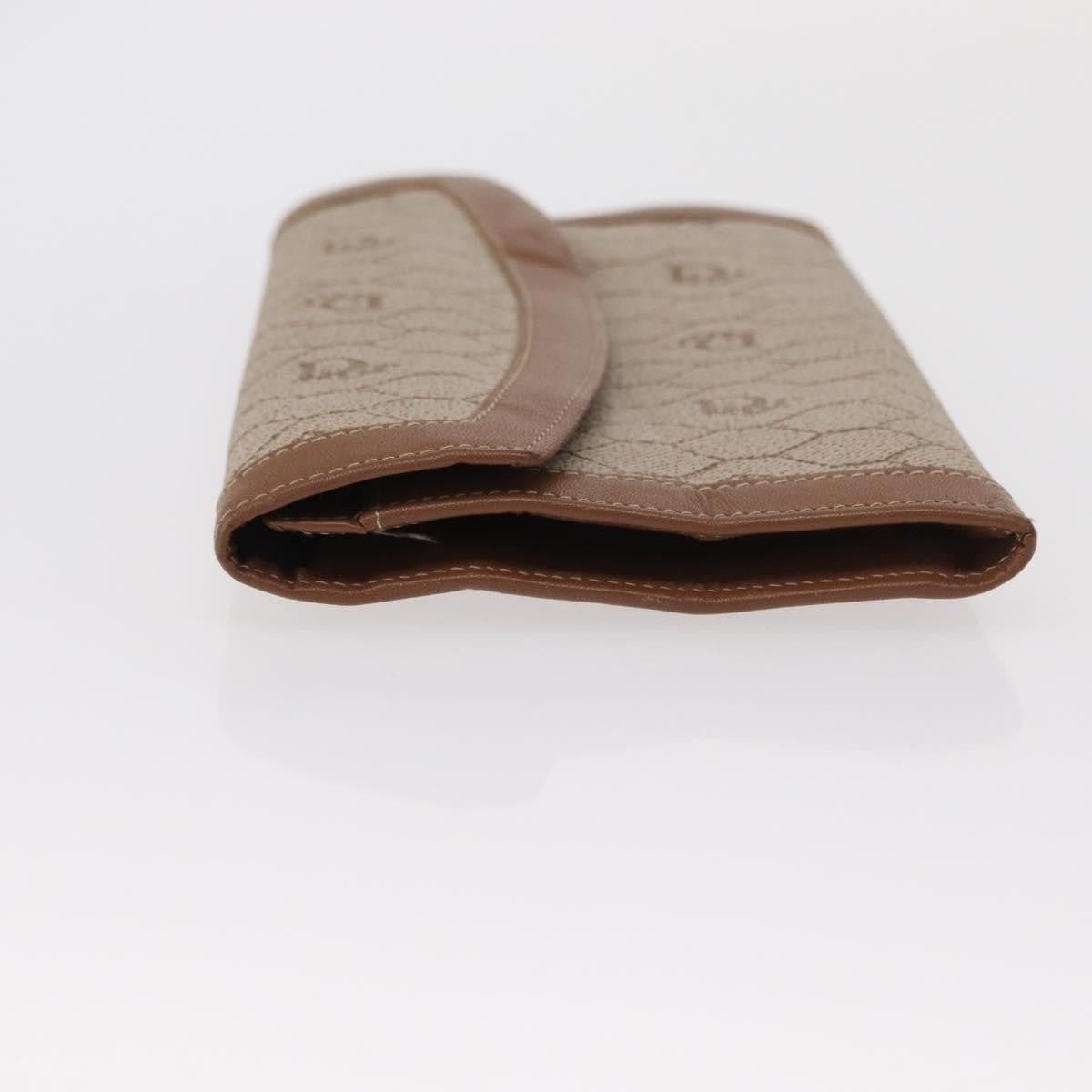Christian Dior Vintage Honeycomb Flap Wallet - Brandsamsara