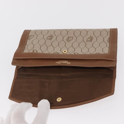Christian Dior Vintage Honeycomb Flap Wallet - Brandsamsara