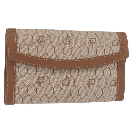 Christian Dior Vintage Honeycomb Flap Wallet - Brandsamsara