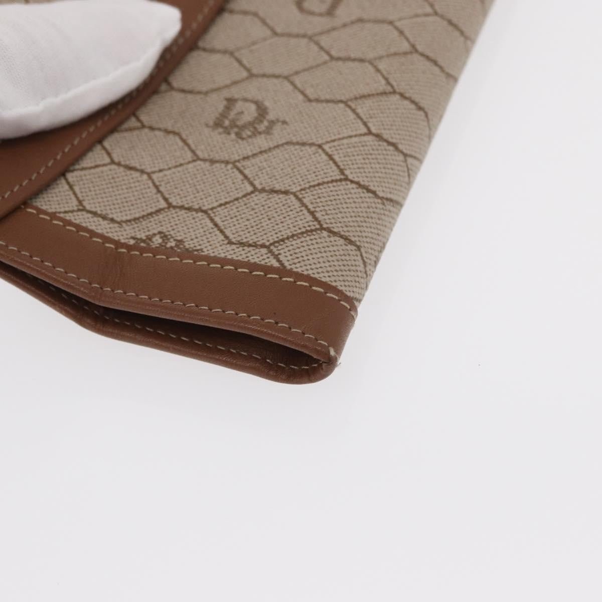 Christian Dior Vintage Honeycomb Flap Wallet - Brandsamsara