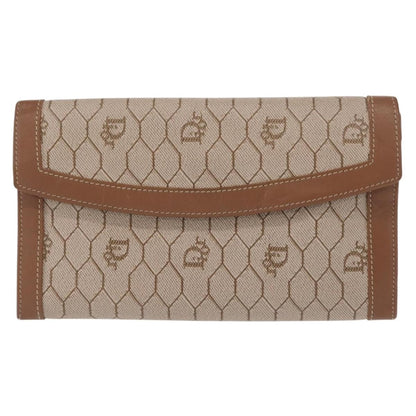Christian Dior Vintage Honeycomb Flap Wallet - Brandsamsara