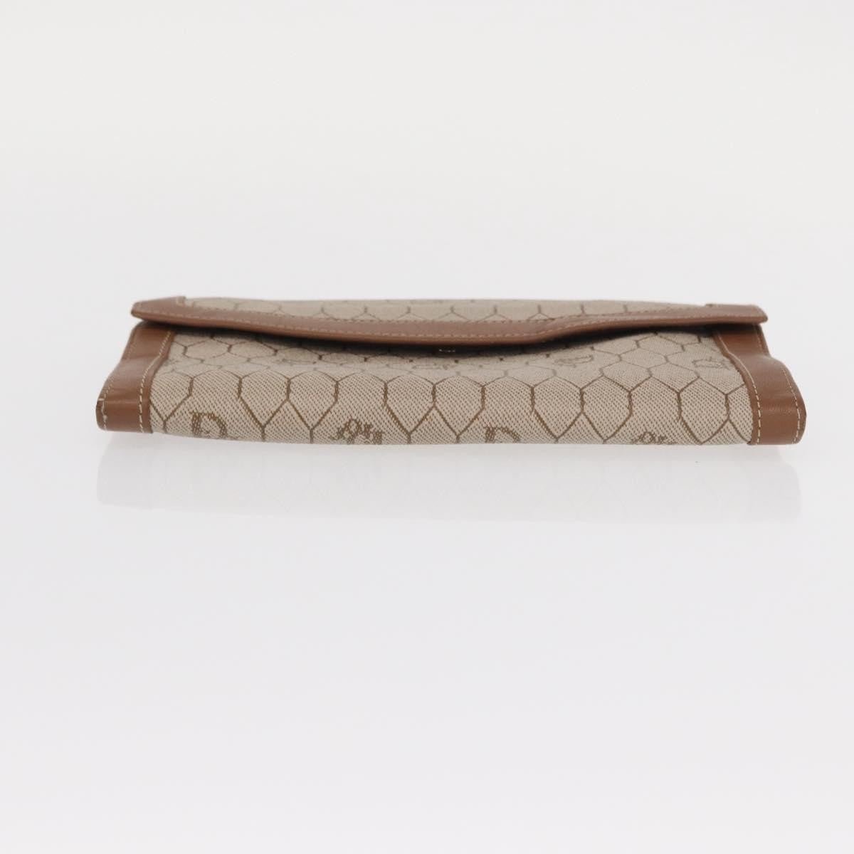 Christian Dior Vintage Honeycomb Flap Wallet - Brandsamsara