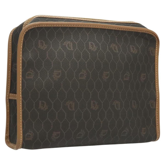 Christian Dior Vintage Honeycomb Zip Pouch - Brandsamsara