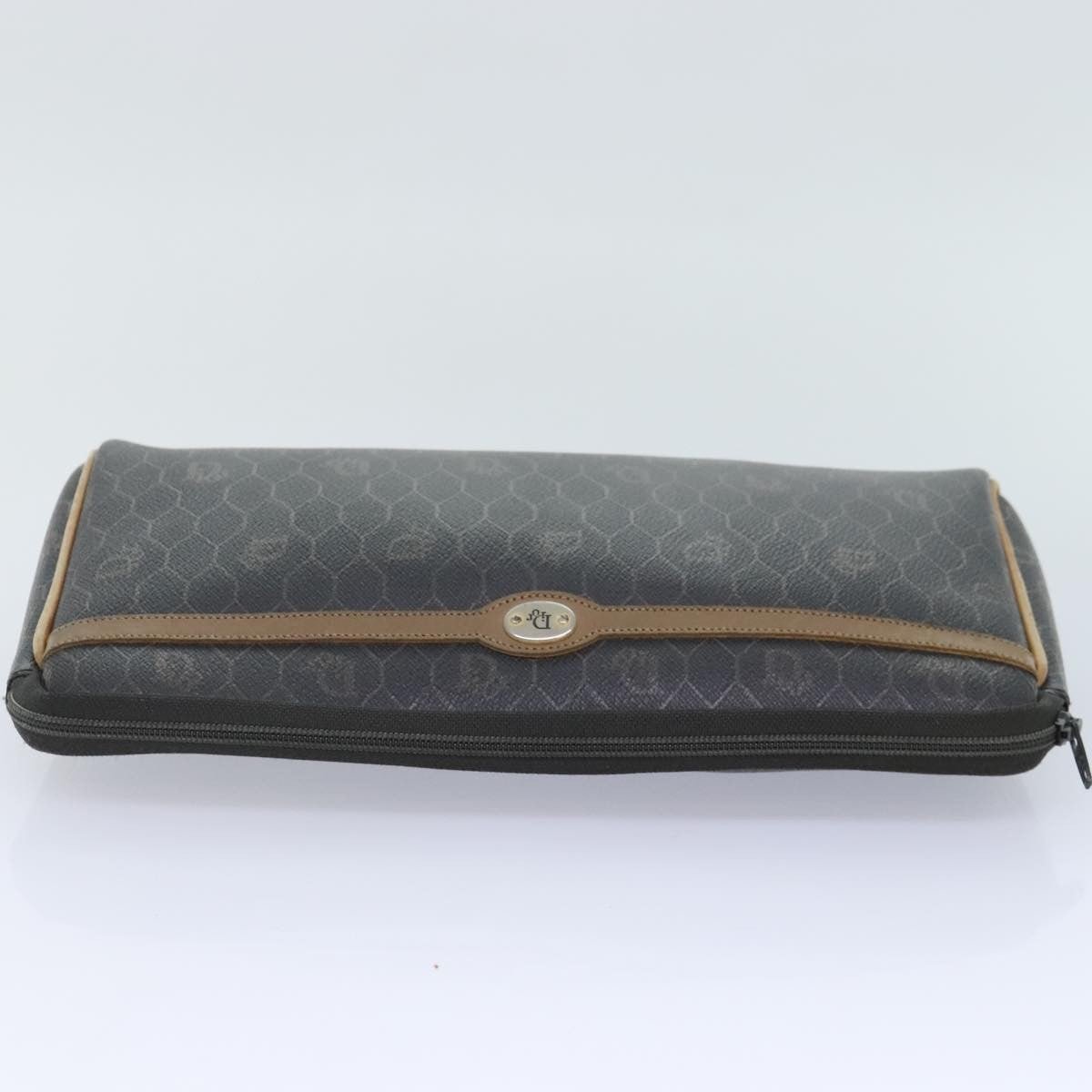 Christian Dior Vintage Honeycomb Zip Pouch - Brandsamsara
