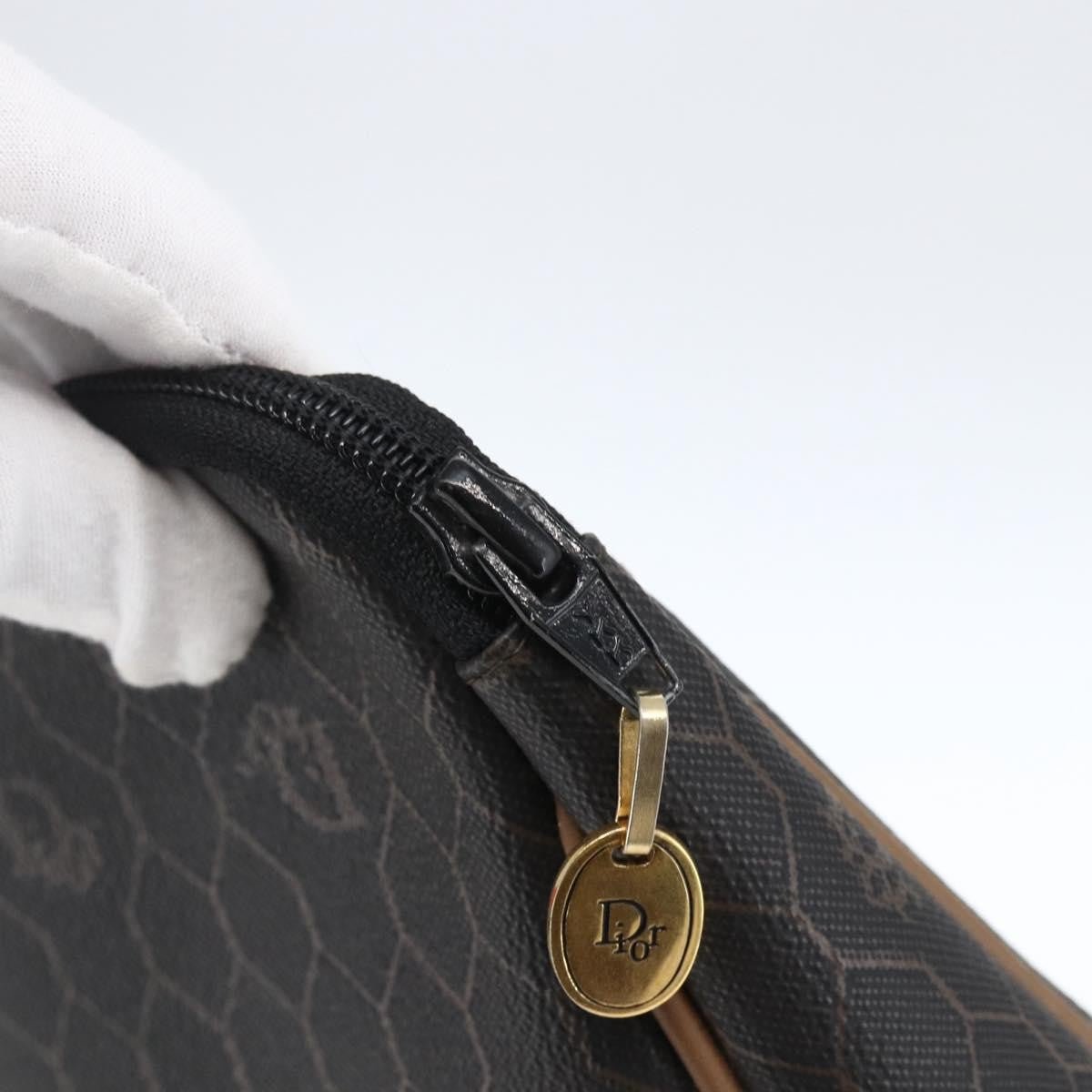 Christian Dior Vintage Honeycomb Zip Pouch - Brandsamsara
