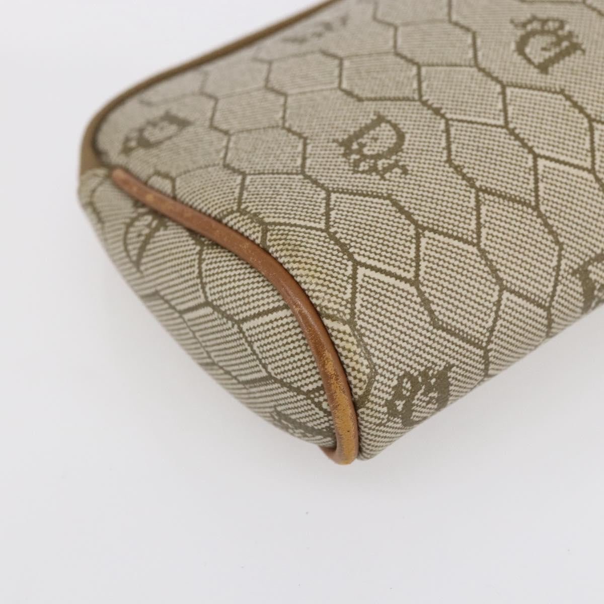 Christian Dior Vintage Honeycomb Zip Pouch - Brandsamsara